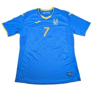 Ukraine Soccer Jersey Kit Shevchenko 7 Joma Official Size XL